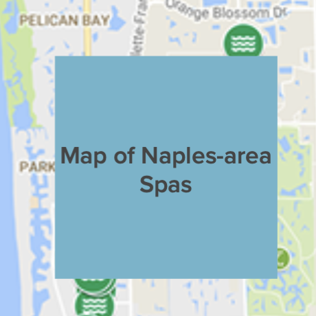 Map of Naples-area spas